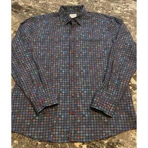 Haupt 1926 Modern Fit Button-Up Shirt Lg 16.5